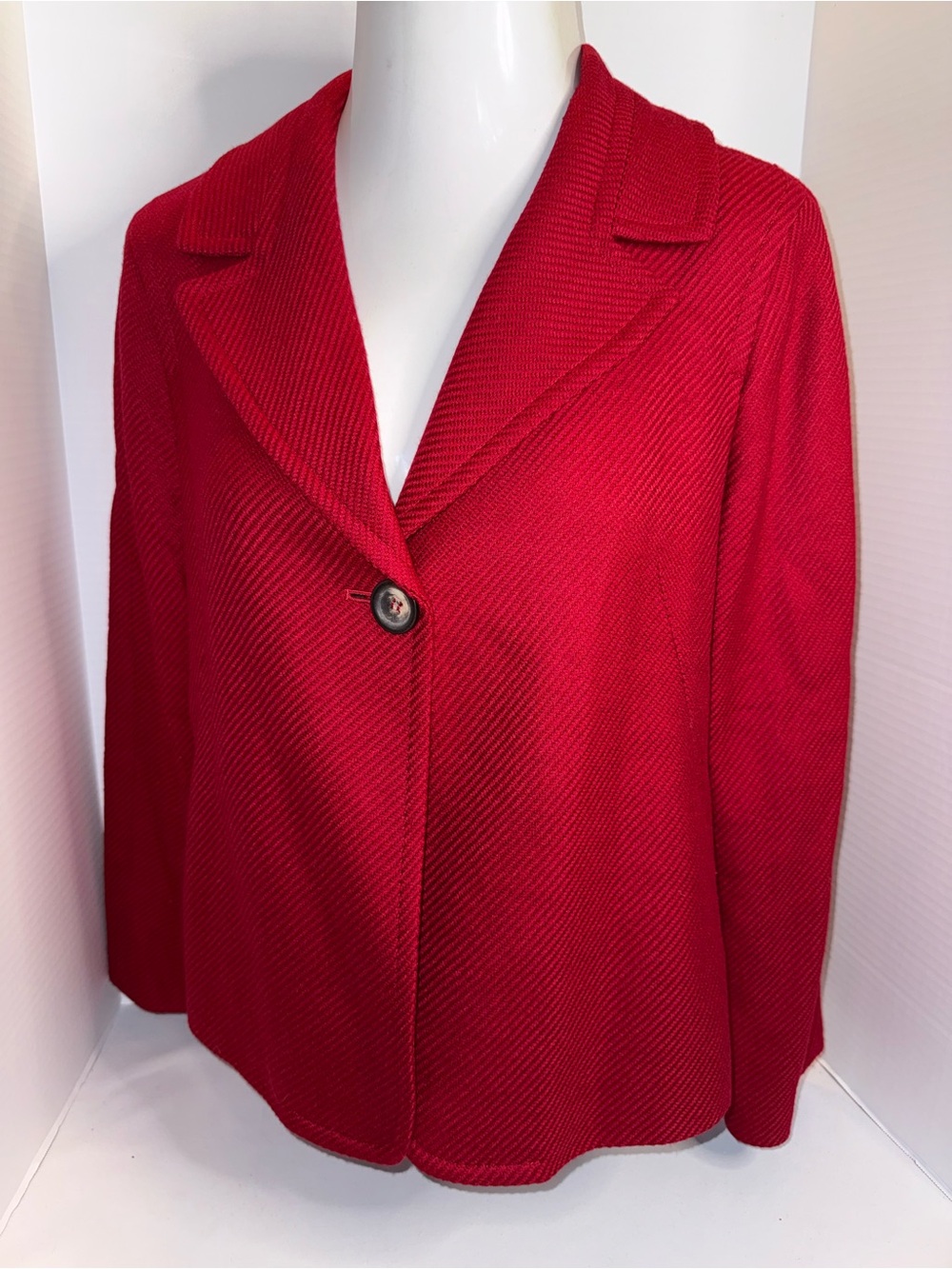 Talbots Red Women's Single-Button Jacket